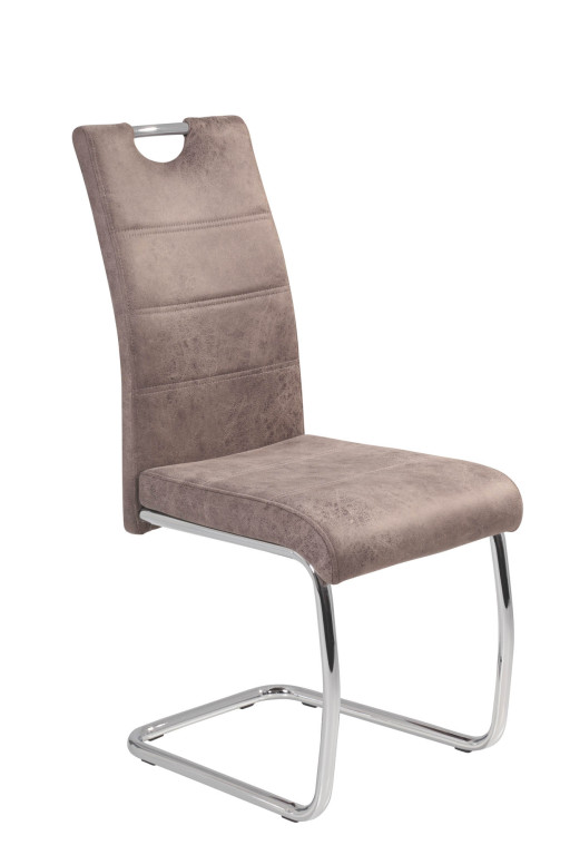 Schwingstuhl Lory II - Vintage-Optik Beige - belastbar bis 120kg