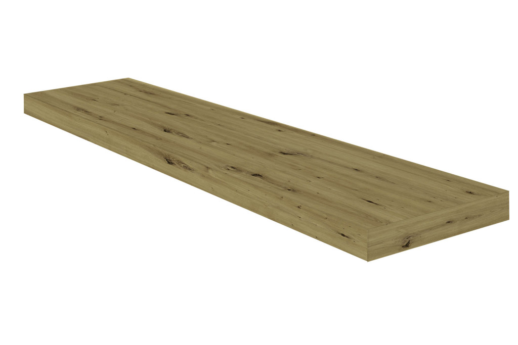 Wandsteckboard - in Asteiche (Artisan Eiche) - 90cm Breit