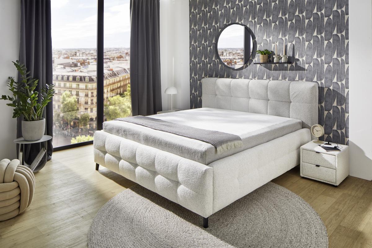 Polsterbett Lorette - mit 7Z-TFK-Matratzen - LF 180x200cm